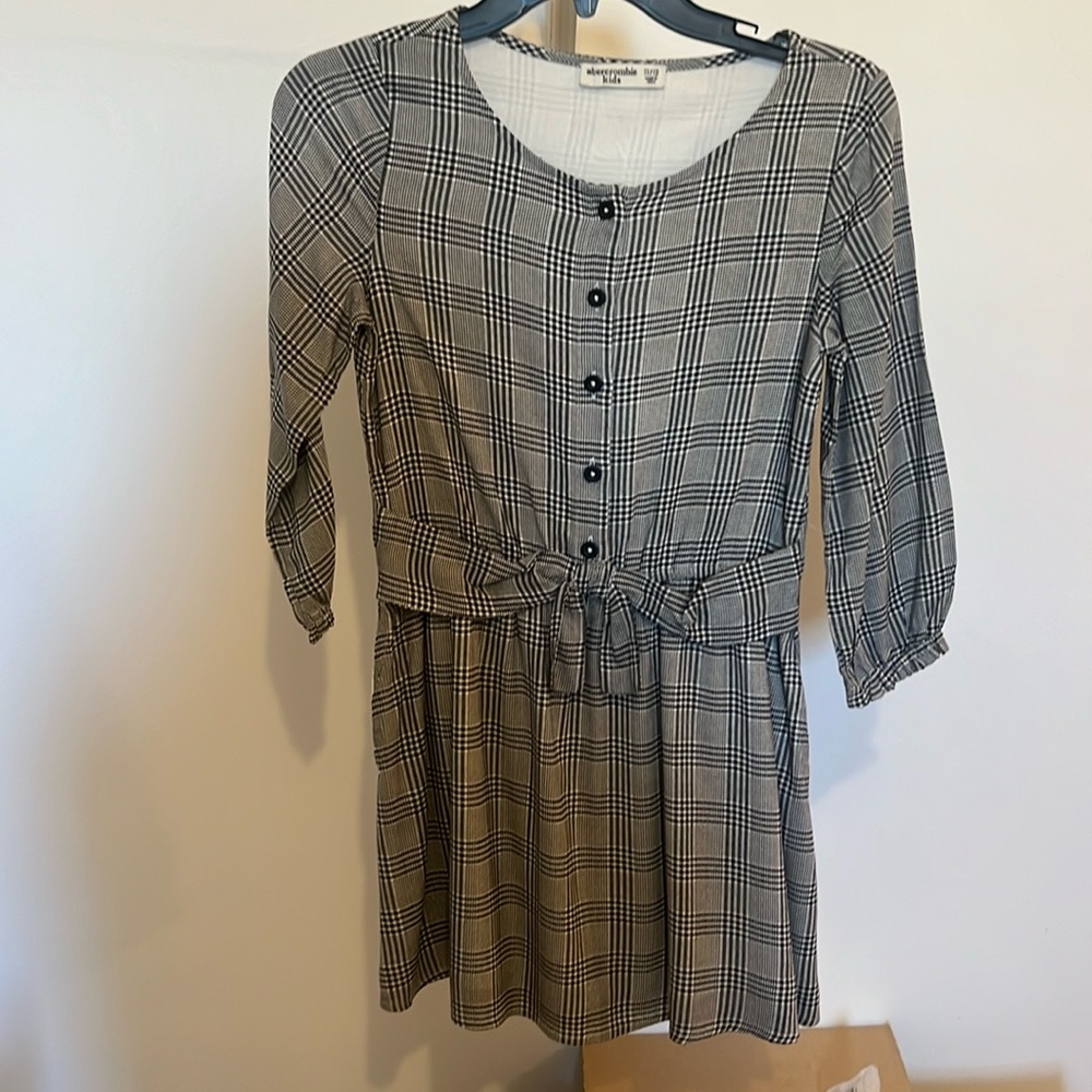 dress, 3/4 sleeve